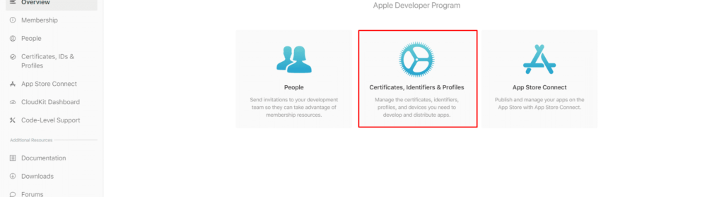 ON AIR Appbuilder - Apple Certificates - Step 3