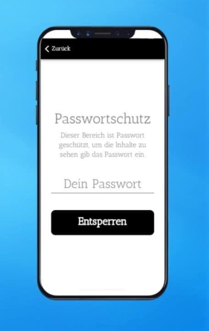 ON AIR Appbuilder - Gesperrte App wegen Passwortschutz
